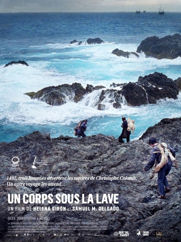 Un corps sous la lave