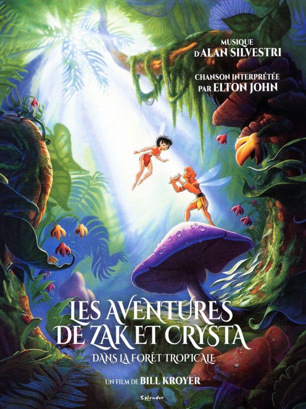 Les Aventures de Zak et Crysta dans la forêt tropicale de FernGully