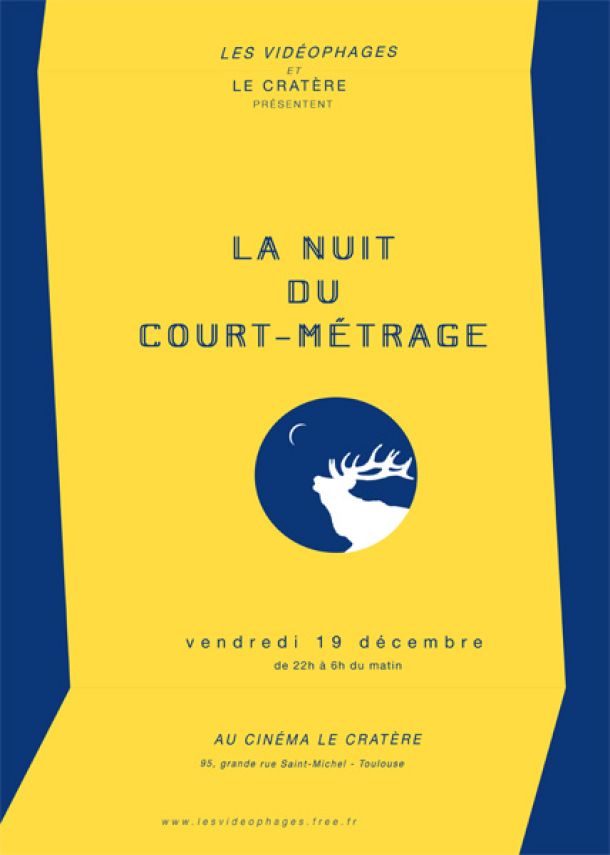 Les Vidéophages et Le Cratère présentent : La Nuit du Court-Métrage