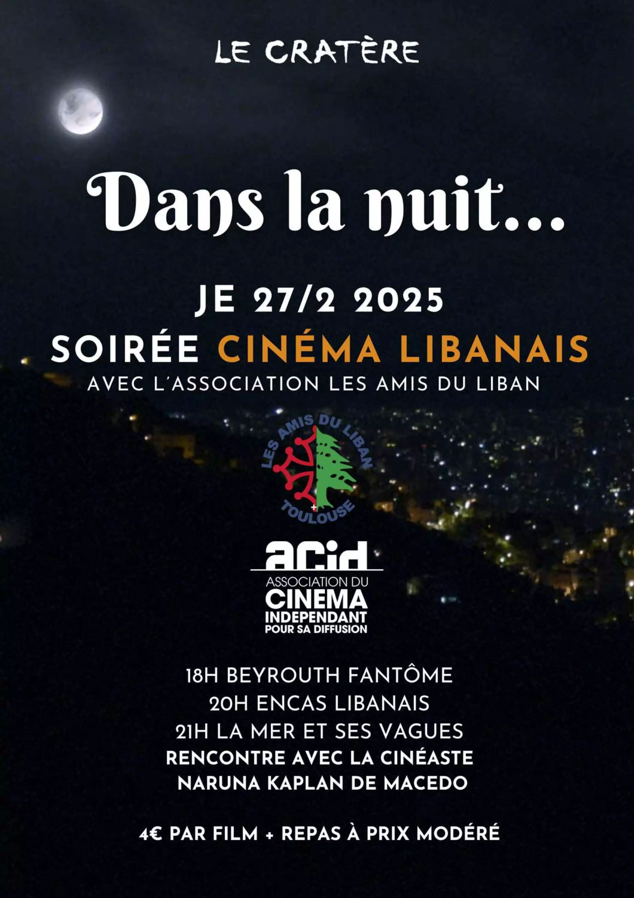 Dans la nuit... Soirée cinéma libanais