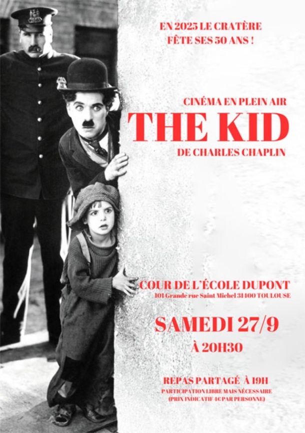 Cinéma en plein air The Kid